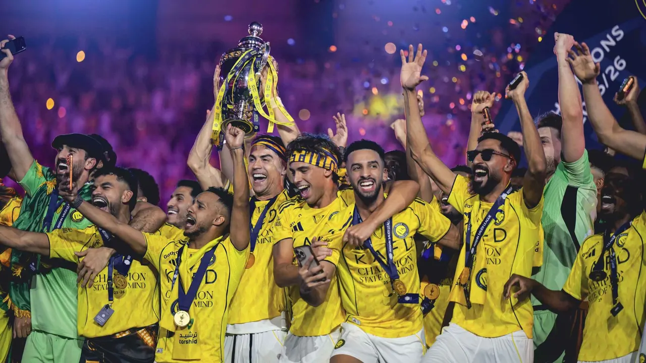 النصر بطلًا لدوري روشن السعودي 2025-2026